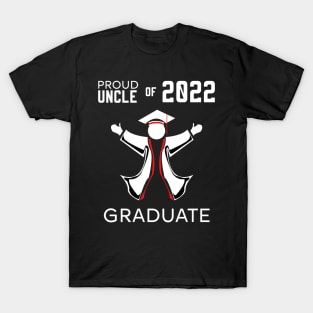 Proud uncle of 2022 graduate red T-Shirt